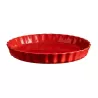 Moule à Tarte Emile HENRY Rouge Grand Cru D30 cm