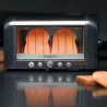 MAGIMIX Toaster Grille Pain électrique VISION Inox Brossé et Poli Brillant
