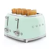 Toaster 4 fentes Grille pain Années 50 SMEG Vert d´eau