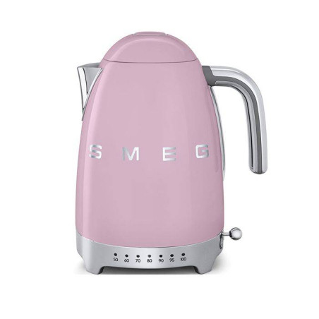 Bouilloire électrique à température variable Années 50 SMEG Rose