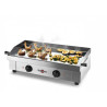 PLANCHA Electrique INOX 64 x 34 3200W - Saveur KRAMPOUZ