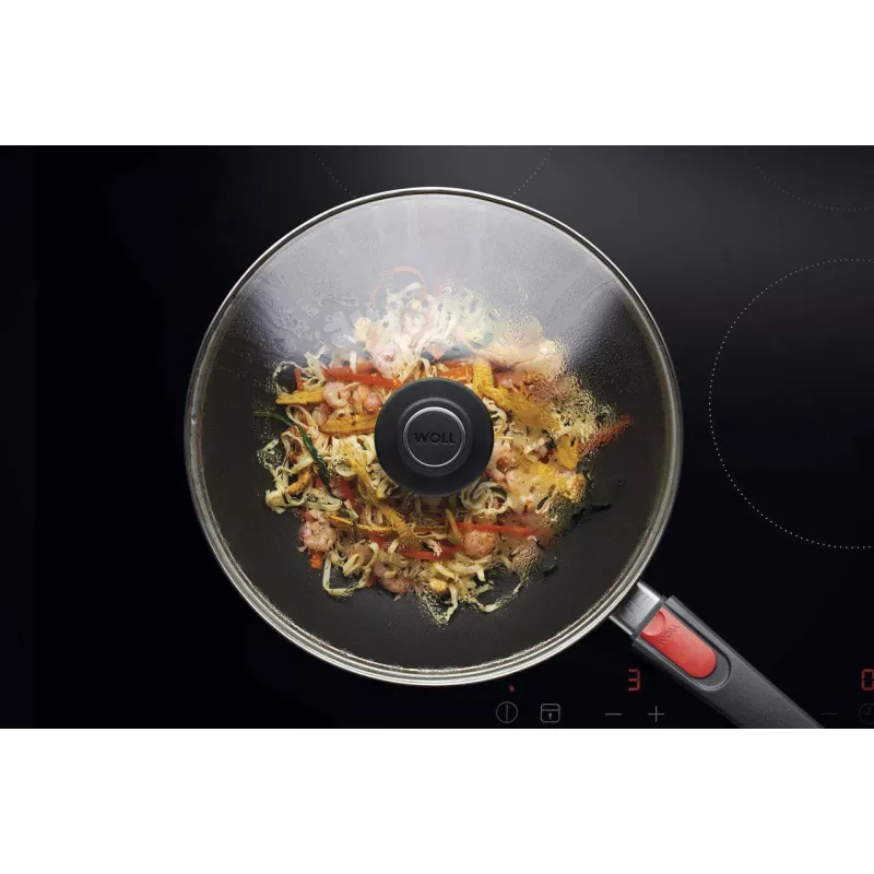 Couvercle Carré En Verre Sécurisé WOLL – 27,5 X 27,5 Cm, Argenté, Occasion
