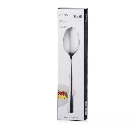 MOOD Set de 1 Grande Cuillère inox Mepra
