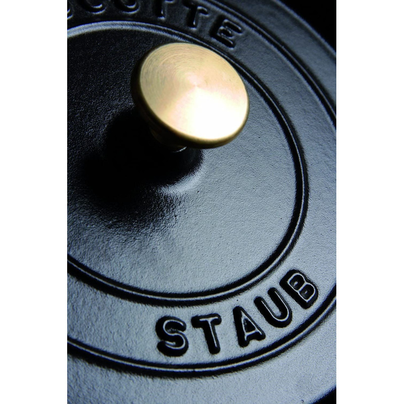 COCOTTE COUSANCES 24 EN FONTE / NOIRE RONDE / CUISSON