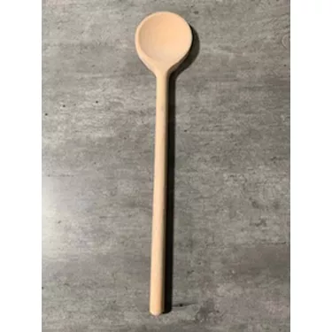 Cuillère ronde hêtre L35