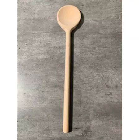 Cuillère ronde hêtre L35