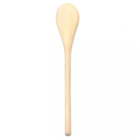 Cuillère ovale hêtre L30