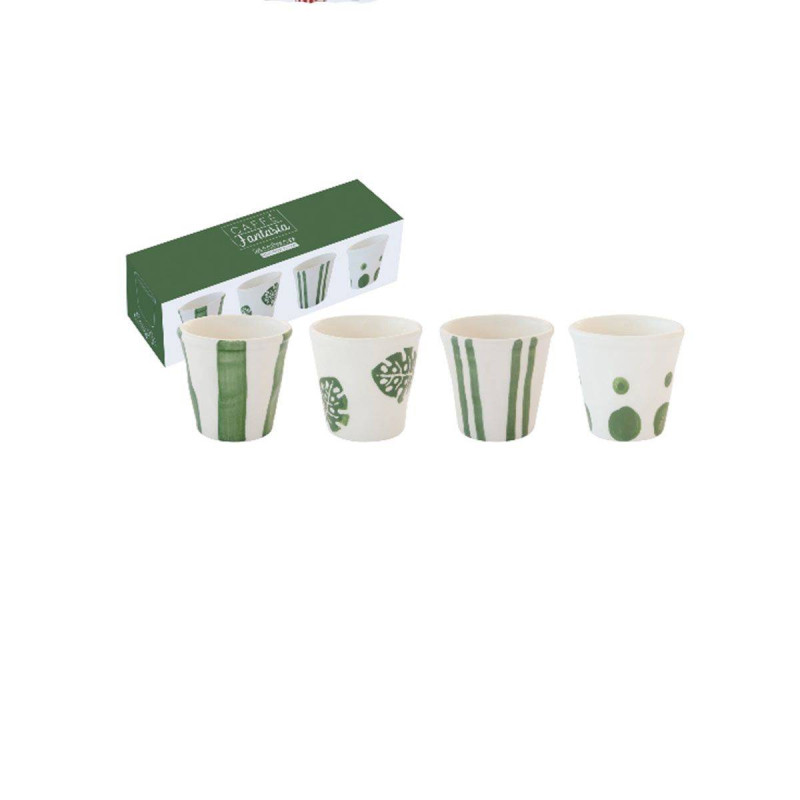 Coffret Théière + 2 Gobelets - Geo Ethnic - Easy Life