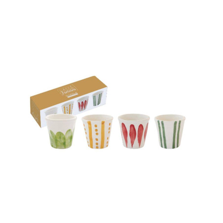 Lot De 2 Verres à Expresso GOCCE 60 Ml - Design Goutte Transparent - Passe Lave-Vaisselle - Léonardo Home
