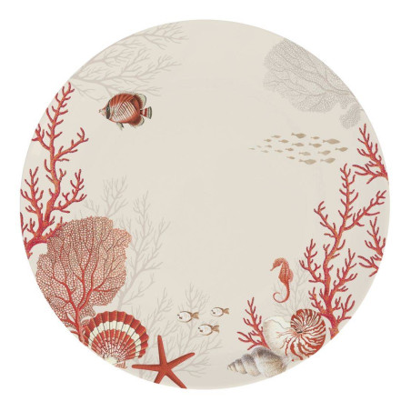 CORAL REEF assiette plate...