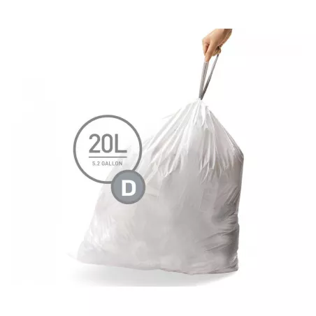 Sacs poubelle D Simplehuman - 20 L - 1 paquet x 20