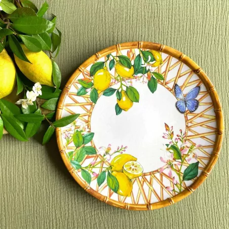 CAPRI assiette plate en...