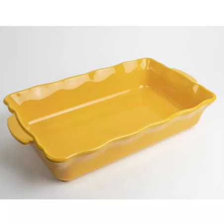 Plat à Tarte Profond Emile Henry – 32 Cm – Céramique HR® Fabriquée En France – Résistant Aux Rayures, Va Au Four