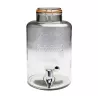Bonbonne en verre avec robinet jus punch rhum arrangé KILNER 8 L