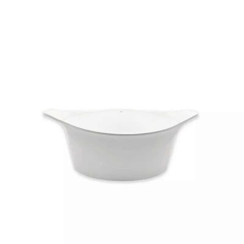 L'Incroyable Cocotte Cookut Revêtement céramique Blanc polaire Corps seul 33 cm