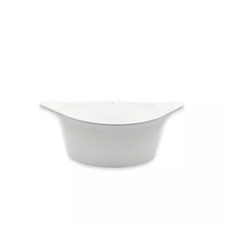 L'Incroyable Cocotte Cookut Revêtement céramique Blanc polaire Corps seul 33 cm