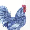 Serviette de table Lunch  33X33 Jetable IHR Paquet de 20 - Plumage bleu