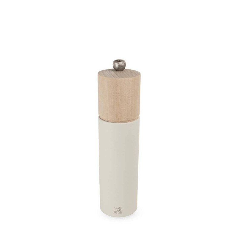BOREAL Moulin à Sel en Bois 21 cm PEUGEOT Blanc Plume SC