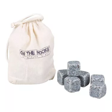 Sachet 6 glaçons en granit