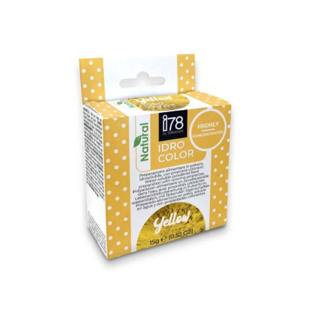 Colorant naturel hydrosoluble Jaune