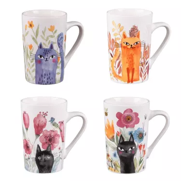 SAVANNAH Coffret 4 mugs 35...