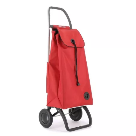 Poussette de marché Chariot de courses 2 roues ROLSER IMAX MF Rouge