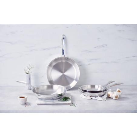 CHEF Série de 4 CASSEROLES Inox BEKA