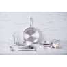 CHEF Série de 4 CASSEROLES Inox BEKA