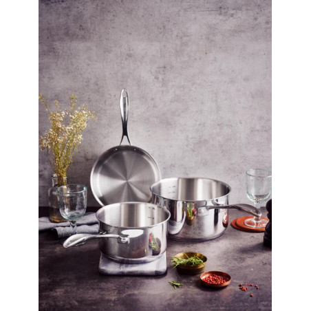 CHEF Série de 3 CASSEROLES...
