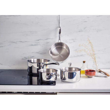 CHEF Série de 4 CASSEROLES Inox BEKA