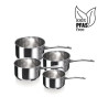 CHEF Série de 4 CASSEROLES Inox BEKA