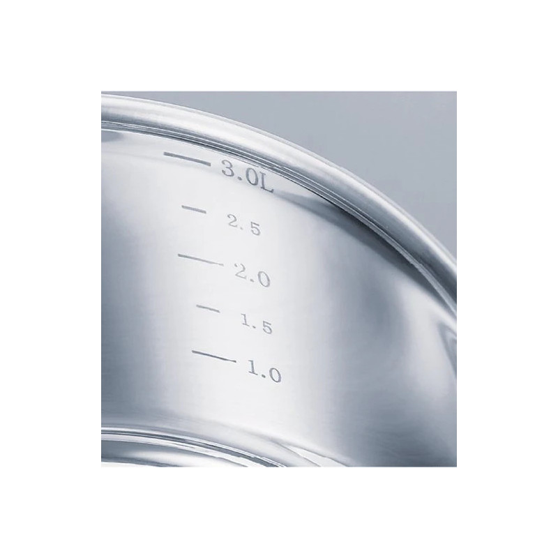 Bekaline Chef Faitout 20 Cm Avec Couvercle – Acier Inox 18/10 Triple Fond, Tous Feux Dont Induction | Qualité Pro Durable