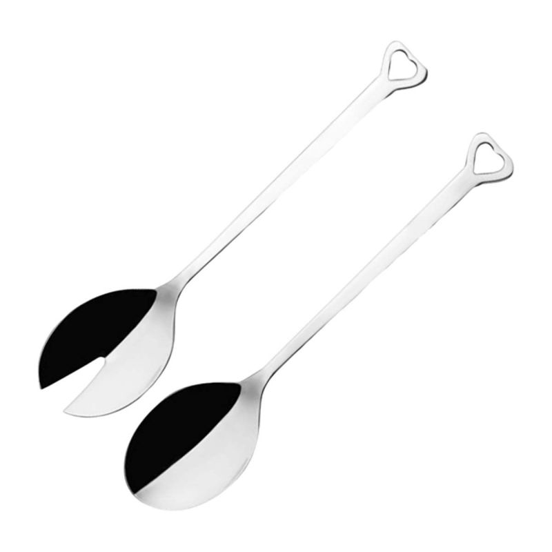 EVENTO Coffret de 1 Service à Salade Fantaisie inox Mepra