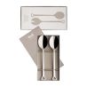 EVENTO Coffret de 1 Service à Salade Fantaisie inox Mepra