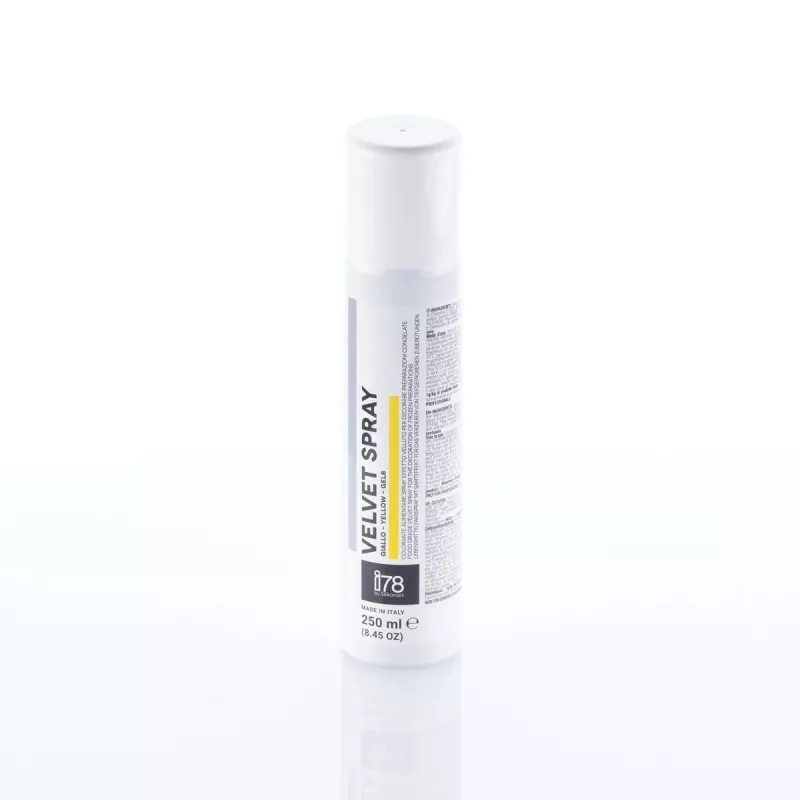 VELVET SPRAY Jaune effet velours 250 ml