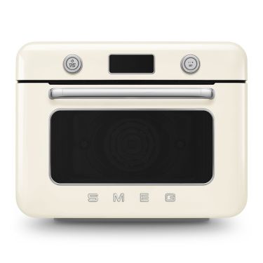 Mini four posable combiné vapeur Crème SMEG