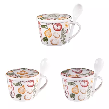 Bol à soupe 75 cl d'ANTAN Tomate
