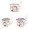 Bol à soupe 75 cl d'ANTAN Tomate