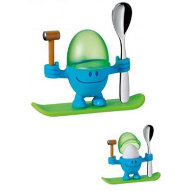 Coquetier MCEGG avec cuillère WMF Bleu