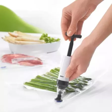 VACO Kit d´emballage sous vide GEFU Pompe et sacs réutilisables  SC