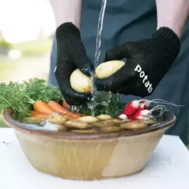 Gants nettoyants éplucheurs...