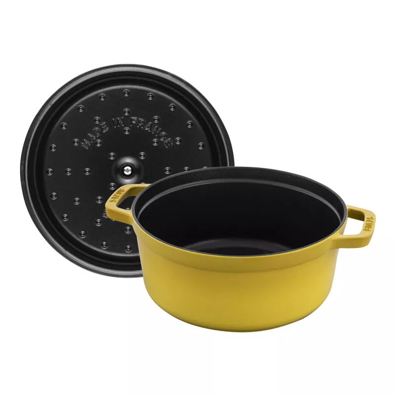 Bouton De Cocotte STAUB Grand Modèle - Laiton, 4x4x2,8cm - Pour Remplacer Les Poignées De Couvercle