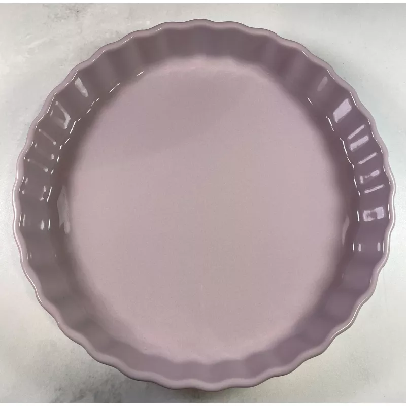 Plat De Service Céramique Vintage 32 Cm – Dessert, Gâteau, Tarte
