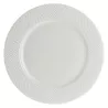 RICHIAMO Assiette plate en porcelaine D27 PORCELLANA BIANCA
