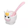 Coquetier et cuillère Licorne JOIE