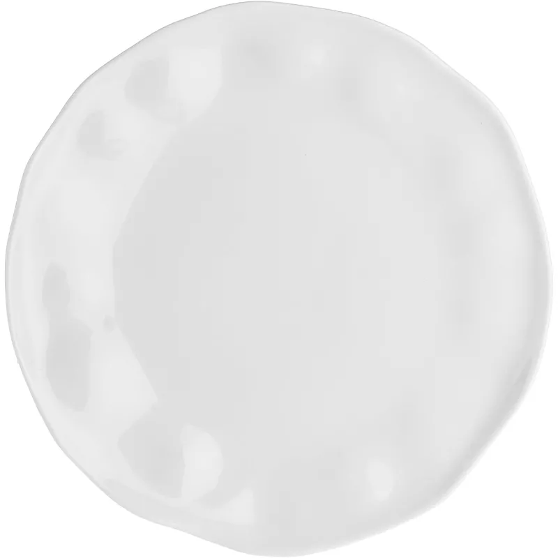 LUNIA Assiette plate en porcelaine D28 PORCELLANA BIANCA