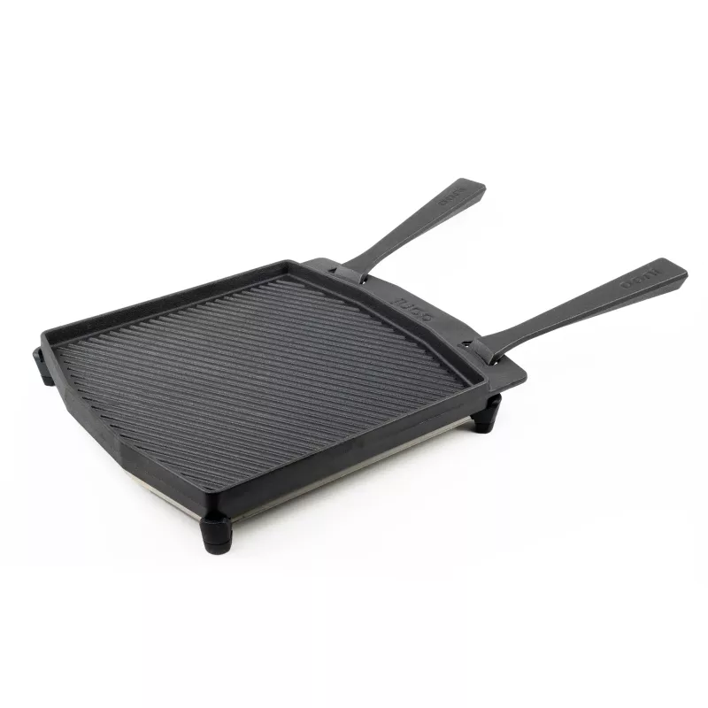 Set De 3 Poêles En Fonte Commercial CHEF - Pour Cuisinière, Grill Ou Feu De Camp