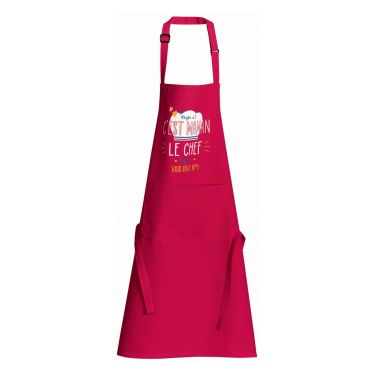 Tablier chef maman