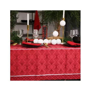 REVEILLON Nappe jacquard...