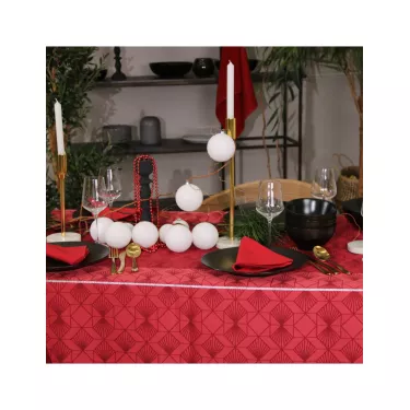 REVEILLON Nappe jacquard...